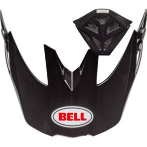 BELL MOTO HELMETS MOTO-10 VISOR/MOUTHPIECE KIT GLOSS BLACK