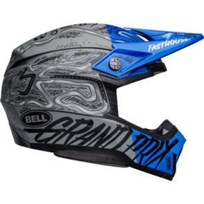 BELL MOTO HELMETS 2023 MOTO-10 FASTHOUSE DAY IN THE DIRT BLUE/GREY