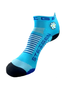 STEIGEN SOCKS QUARTER LENGTH BREEZY BLUE OSFM