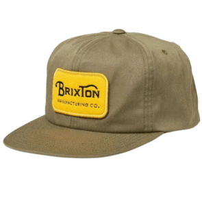 BRIXTON 20TH ANNIVERSARY GRADE HP SNAPBACK OLIVE SURPLUS