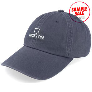 BRIXTON ALPHA LP CAP WASHED NAVY VINTAGE WASH - SAMPLE