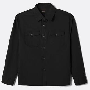 BRIXTON ASH DENIM L/S OVERSHIRT BLACK