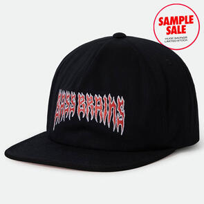 BRIXTON BASS BRAINS REAPER MP SNAPBACK BLACK - SAMPLE