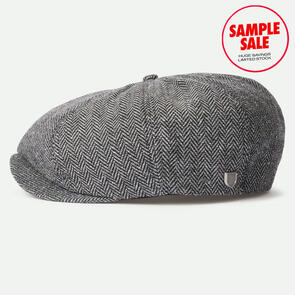 BRIXTON BROOD SNAP CAP GREY BLACK - SAMPLE