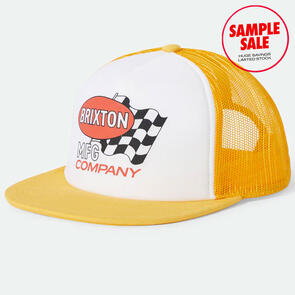 BRIXTON COLLINS NP HP TRUCKER YELLOW WHITE - SAMPLE