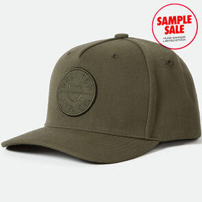 BRIXTON CREST C NETPLUS MP SNAPBACK IVY GREEN - SAMPLE