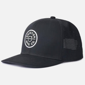 BRIXTON CREST X MP SNAPBACK BLACK