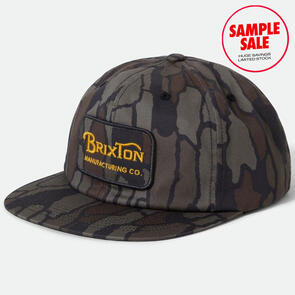 BRIXTON GRADE HP SNAPBACK BARK CAMO - SAMPLE