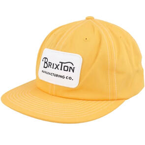 BRIXTON GRADE HP SNAPBACK YELLOW
