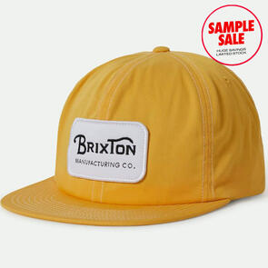 BRIXTON GRADE HP SNAPBACK YELLOW - SAMPLE