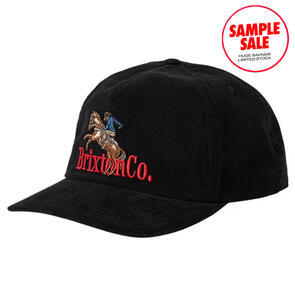 BRIXTON INWOOD MP SNAPBACK BLACK - SAMPLE