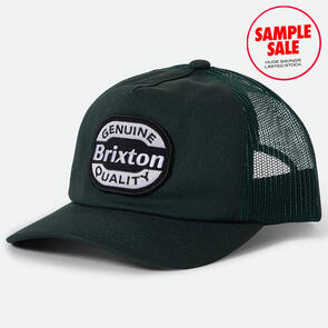 BRIXTON KEATON MP TRUCKER DEEP FOREST  - SAMPLE