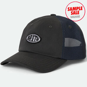 BRIXTON LARGO NP LP SNAPBACK CHARCOAL - SAMPLE