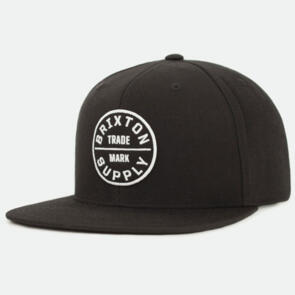 BRIXTON OATH III SNAPBACK BLACK