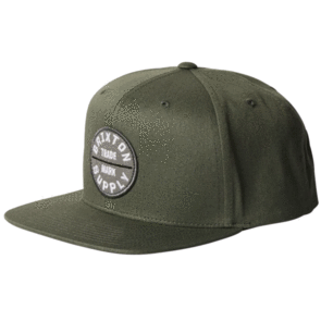 BRIXTON OATH III SNAPBACK DARK VETIVER