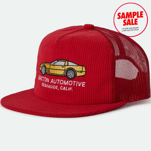 BRIXTON RALPH NP HP TRUCKER RED - SAMPLE