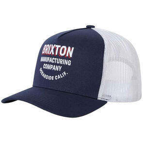 BRIXTON REDOUBT C NP MP TRUCKER HAT NAVY/WHITE/WHITE