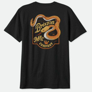 BRIXTON ROTHWELL S/S TEE BLACK