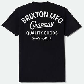 BRIXTON STRATON S/S TEE BLACK