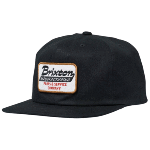 BRIXTON TOWNSHIP NP HP SNAPBACK BLACK