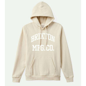 BRIXTON VARSITY HOOD WHITECAP