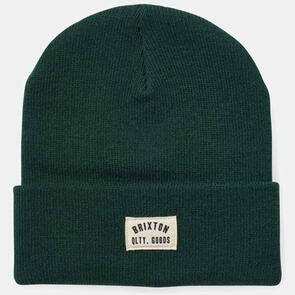 BRIXTON WOODBURN WATCH CAP BEANIE EMERALD
