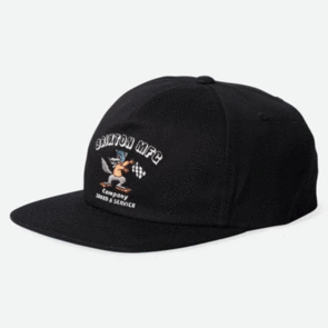 BRIXTON WYNMORE MP SNAPBACK BLACK