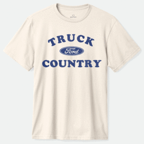 BRIXTON X FORD TRUCK COUNTRY S/S TEE WIMBLETON WHITE
