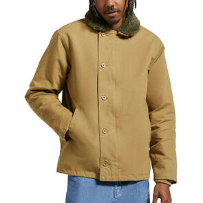 BRIXTON 20TH ANNIVERSARY MAST JACKET OLIVE SURPLUS