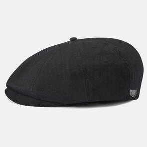 BRIXTON BROOD NEWSBOY SNAP CAP BLACK