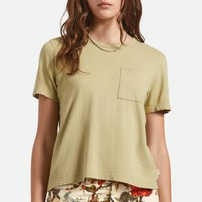 BRIXTON CAREFREE ORGANIC GD PERFECT TEE ELM
