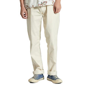 BRIXTON CHOICE CHINO REGULAR PANT WHITECAP