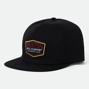 BRIXTON COLESON HP SNPK BLACK/BURGUNDY