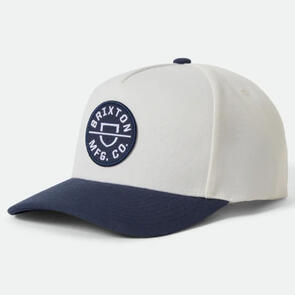 BRIXTON CREST C MP SNAPBACK MOOD INDIGO/OFF WHITE