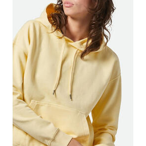 BRIXTON CROSS LOOP FT HOODIE - PANNA COTTA