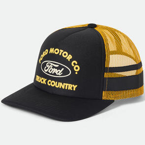 BRIXTON X FORD BUILT TOUGH MP TRUCKER HA BURNT RUBBER/EMPIRE YELLOW