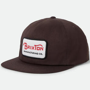 BRIXTON GRADE HP SNAPBACK PINECONE BROWN