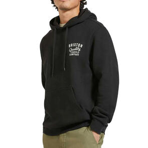 BRIXTON HUBAL HOOD BLACK