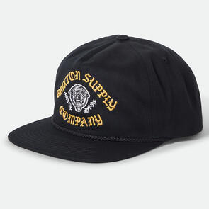 BRIXTON MORADO MP SNAPBACK BLACK