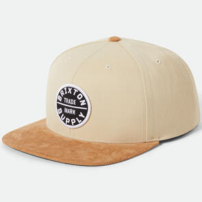 BRIXTON OATH III SNAPBACK SAND/LIGHT BROWN CORDUROY