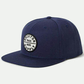 BRIXTON OATH III SNAPBACK WASHED NAVY/WHITE/BLACK