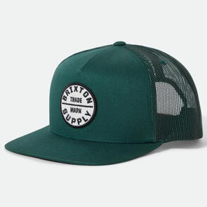 BRIXTON OATH MP TRUCKER HAT NIGHT SAGE/NIGHT SAGE