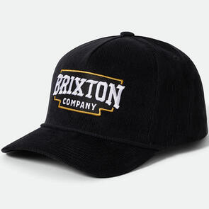 BRIXTON PIERSON C NP MP SNAPBACK BLACK