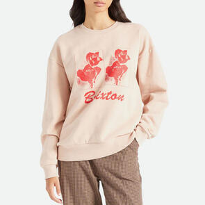 BRIXTON THANK YOU ROSES CREW - ROSE DUST