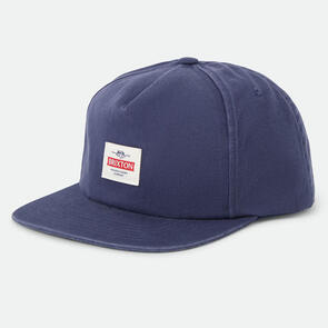BRIXTON TRADEMARK SNAPBACK WASHED NAVY
