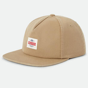 BRIXTON TRADEMARK SNAPBACK BRITISH KHAKI