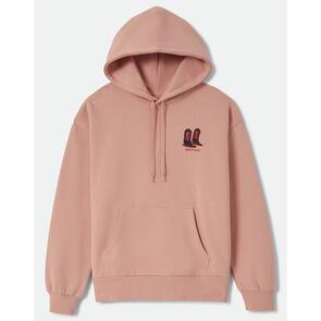 BRIXTON TWO BOOTS W HOOD SILVER PINK