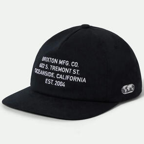 BRIXTON UNION II NETPLUS MP SNAPBACK BLACK