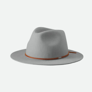 BRIXTON WESLEY FEDORA GREY