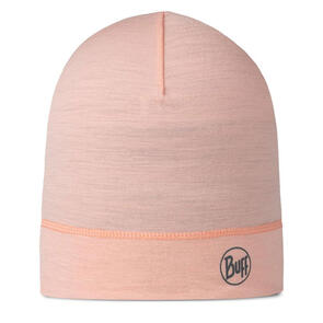 BUFF BEANIE WOOL LW SOLID CORAL